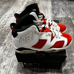 Jordan 6 Retro BG Gatorade, size 4.5Y.